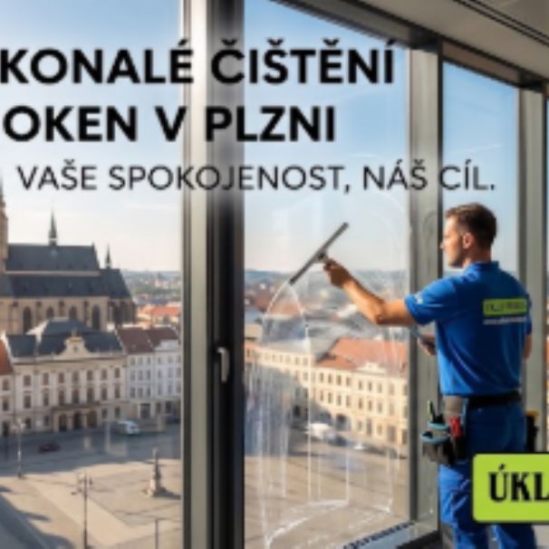 Mytí oken, výloh a prosklení