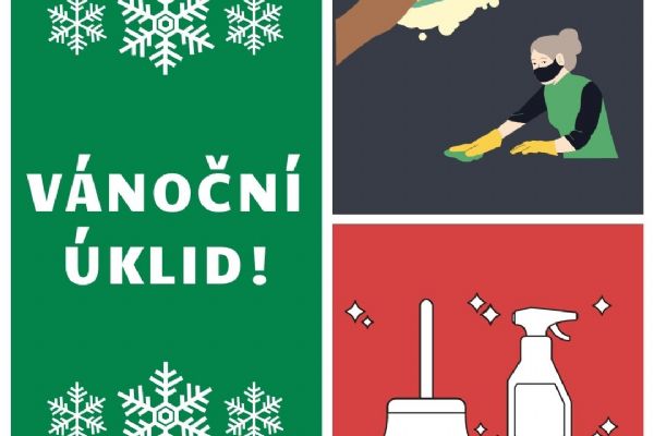 Vánoce se blíží a s tím i předvánoční úklid! 